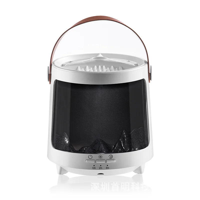 Vaporify Vulcano™ – Humidificador Llama & Efecto Medusa 3D